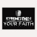Faithborne Wall Decor | Attack on Titan Metal Poster