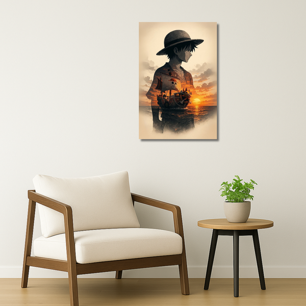 One Piece Metal Poster - Going Merry | Anime Wall Art India