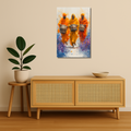 Indian Aesthetic Metal Poster - Tritaal | Desi Wall Art India