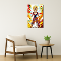 Naruto Metal Poster - Gohanrage Metal Wall Art | Anime Wall Art India