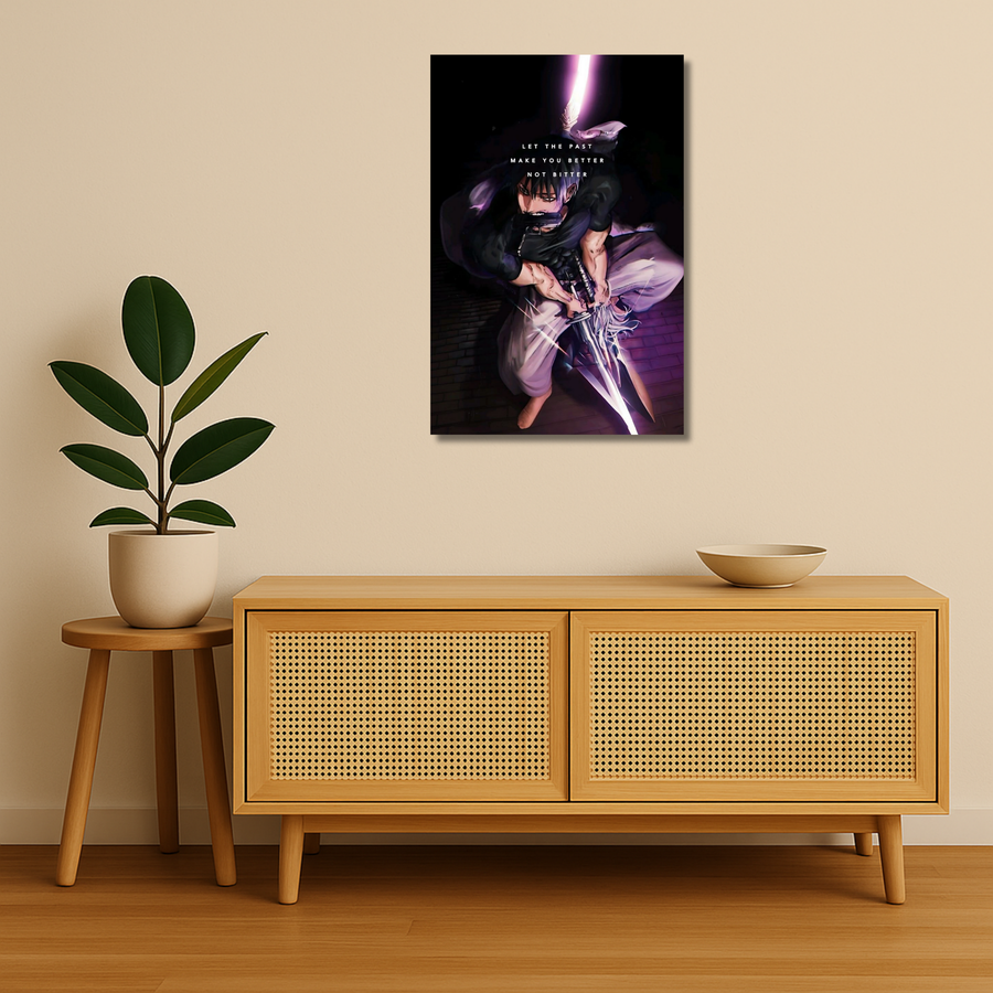 One Piece Metal Poster - Blade Memory | Anime Wall Art India