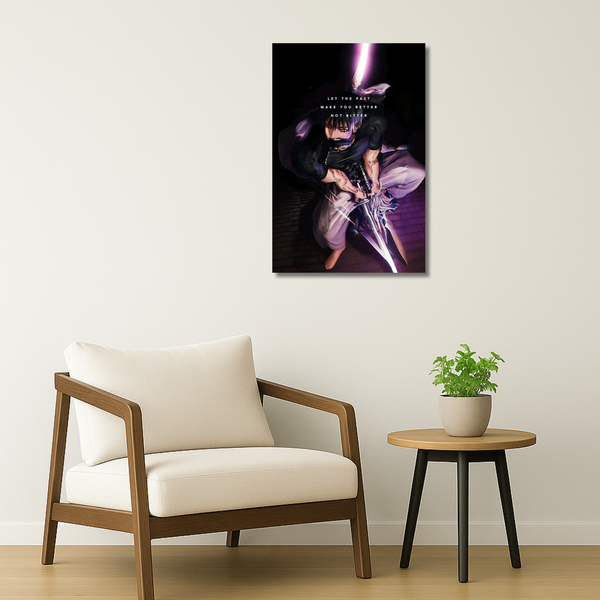 One Piece Metal Poster - Blade Memory | Anime Wall Art India