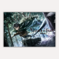 Attack on Titan Metal Poster - Heichō Wall Art | Anime Wall Art India
