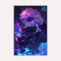 Jujutsu Kaisen Metal Poster - Blindside | Anime Wall Art India