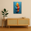 Floral Metal Poster - Dew Hue | Aesthetic Wall Art India