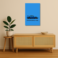 Cars Metal Poster - PorschePulse | Car Wall Art India