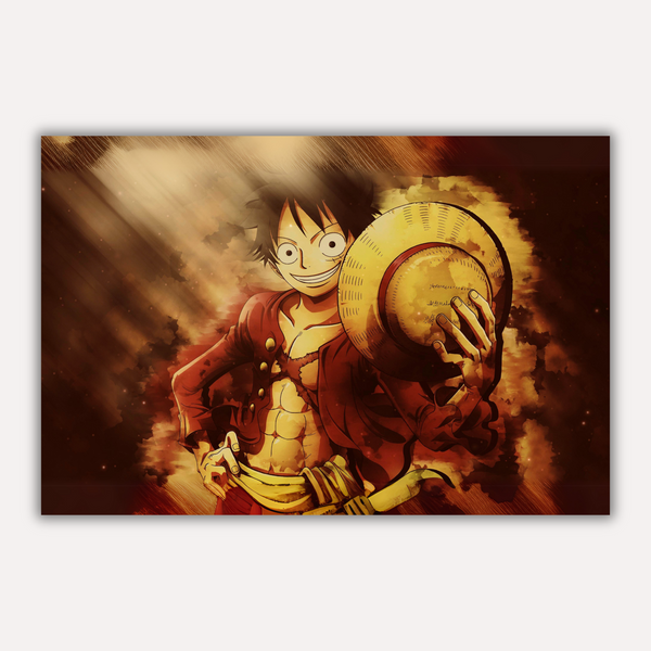 One Piece Metal Poster - Sun God | Anime Wall Art India
