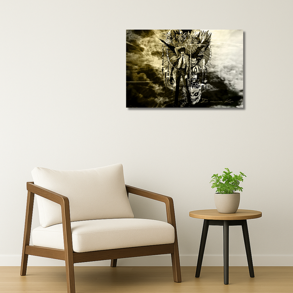 Death Note Metal Poster - Godcomplex | Anime Wall Art India