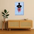 Marvel Metal Poster - Sentinel | Superhero Wall Art India