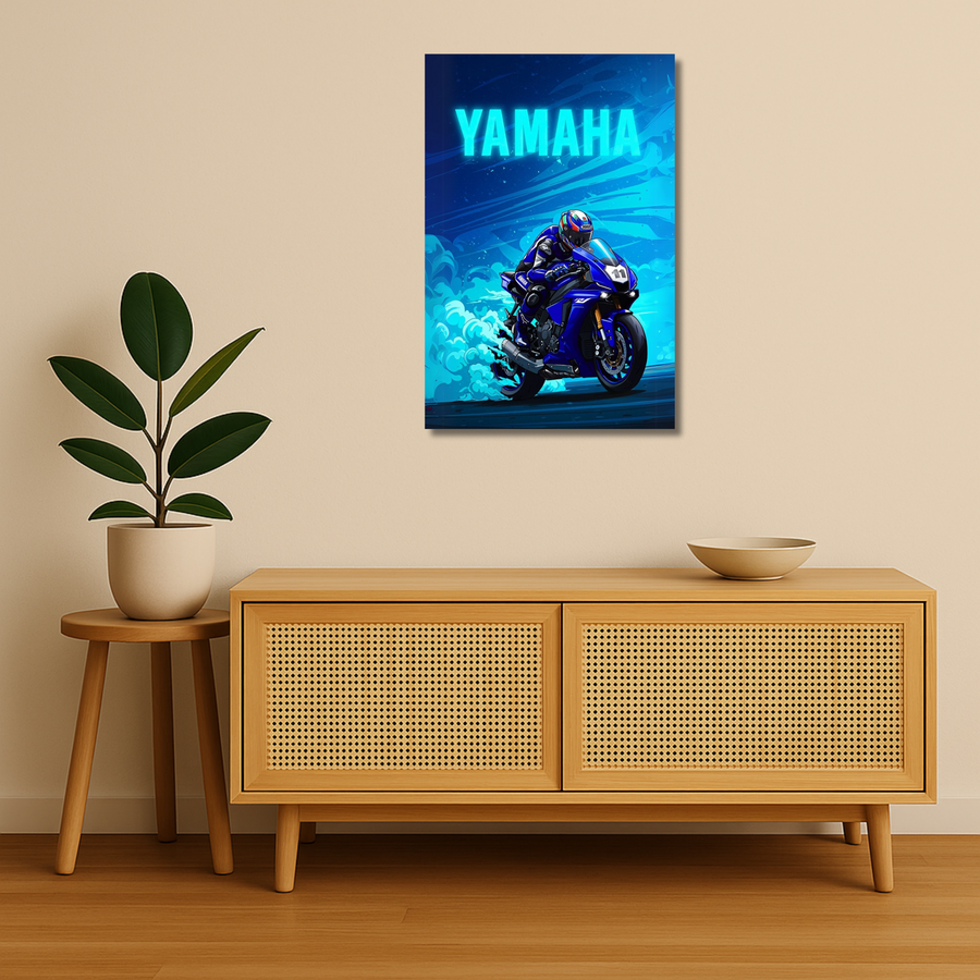 Bikes Metal Poster - R1Rush | Motorcycle Wall Art India