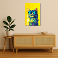 Cat Metal Poster - Cool Claws | Animal Wall Art India