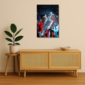 Football Metal Poster - Glory Lift | Sports Wall Art India
