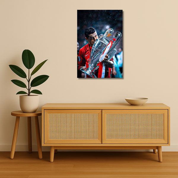 Football Metal Poster - Glory Lift | Sports Wall Art India