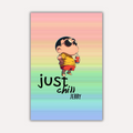 Shinchan Metal Poster - Vibin | Cartoon Wall Art India