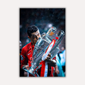 Football Metal Poster - Glory Lift | Sports Wall Art India