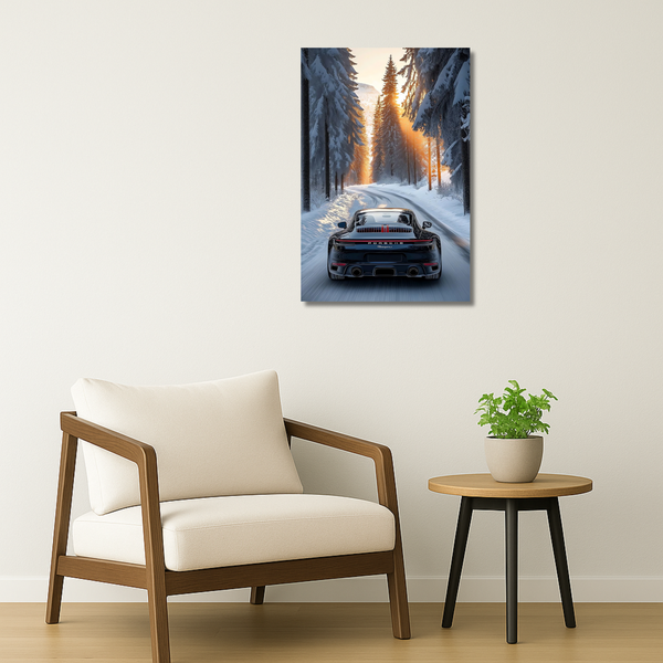 Cars Metal Poster - Frosted911 | Car Wall Art India