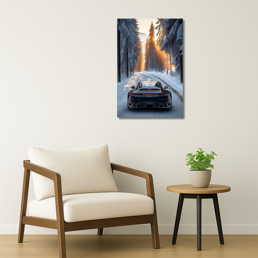 Cars Metal Poster - Frosted911 | Car Wall Art India