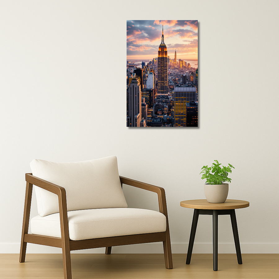 Urban Metal Poster - Empire | Aesthetic Wall Art India