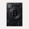 Crypto Hustle Metal Poster - CryptoCircuit | Wall Art India