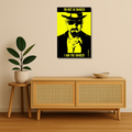Breaking Bad Metal Poster - Danger Mode | TV Series Wall Art India