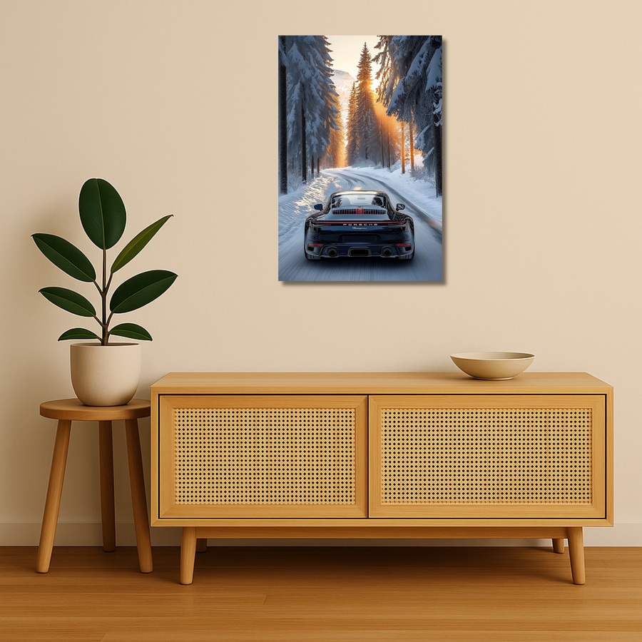 Cars Metal Poster - Frosted911 | Car Wall Art India