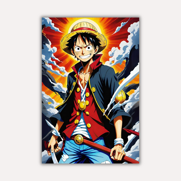 One Piece Metal Poster - Straw Legend | Anime Wall Art India