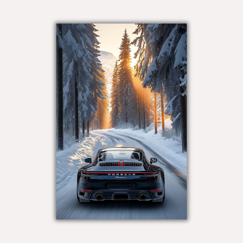 Cars Metal Poster - Frosted911 | Car Wall Art India
