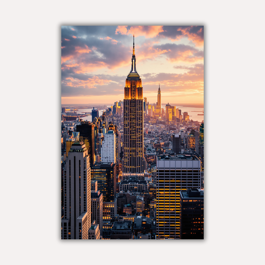 Urban Metal Poster - Empire | Aesthetic Wall Art India