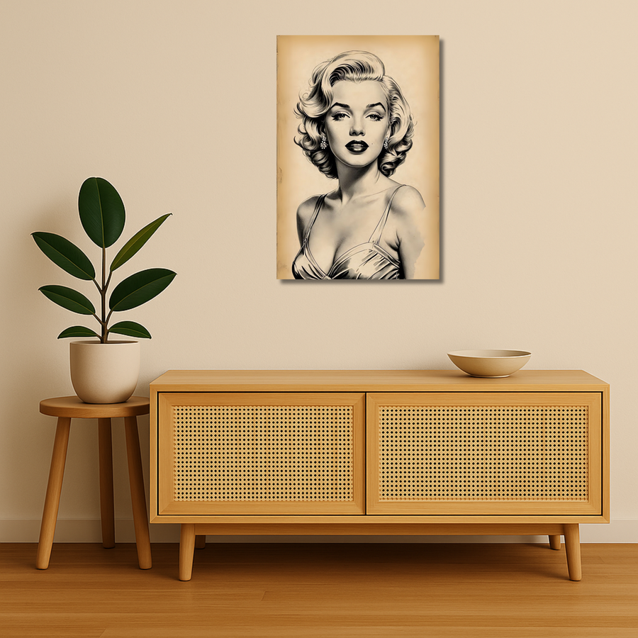 Pop Culture Metal Poster - Bombshell | Wall Art India