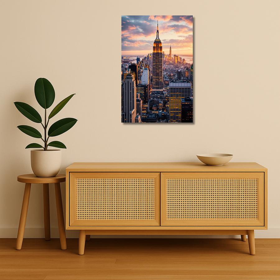 Urban Metal Poster - Empire | Aesthetic Wall Art India