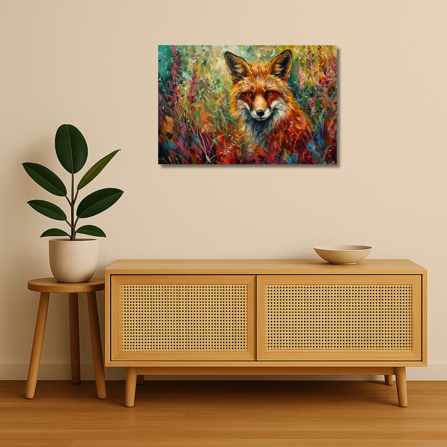 Wildlife Metal Poster - Wildwhisker | Animal Wall Art India
