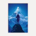 Mahadev Metal Poster - KailashVaasi | Spiritual Wall Art India