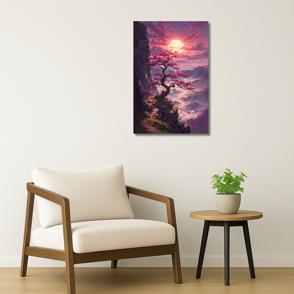 Travel Metal Poster - Zen Horizon | Wanderlust Wall Art India