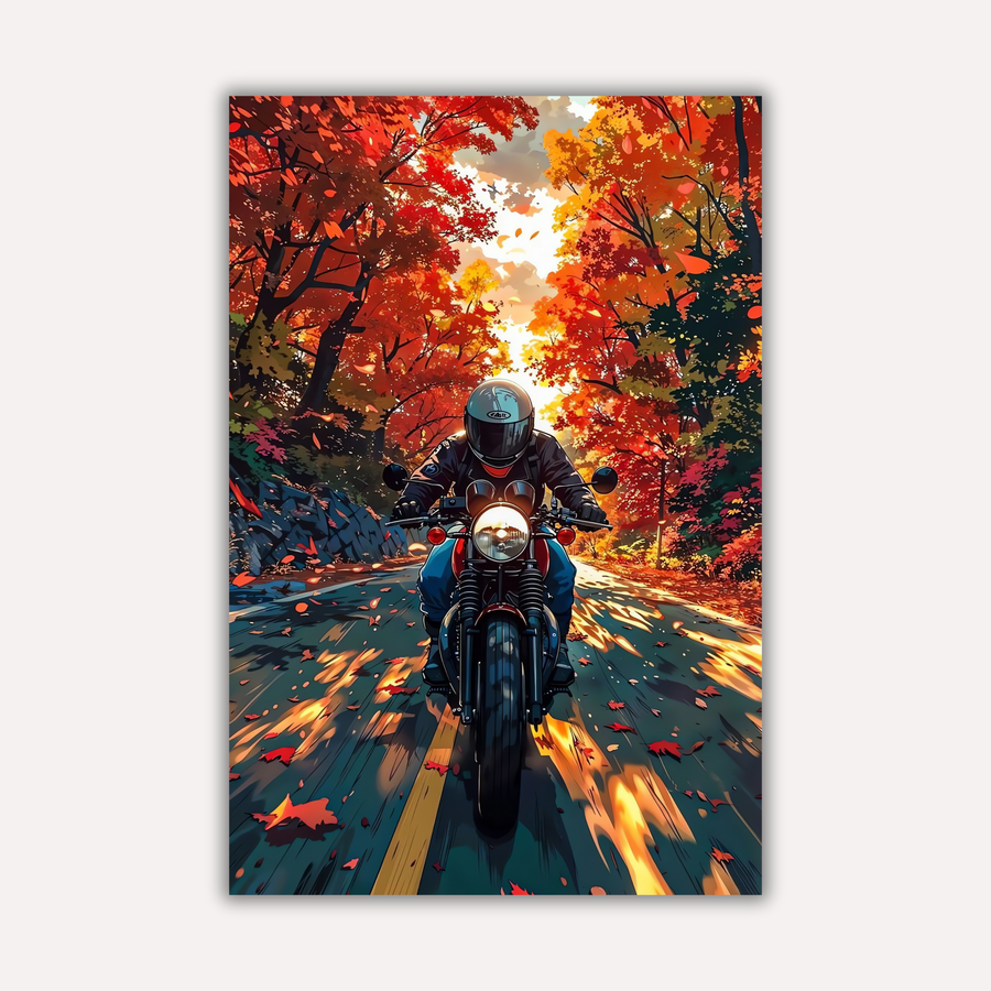 Travel Metal Poster - AutumnThrottle | Wanderlust Wall Art India
