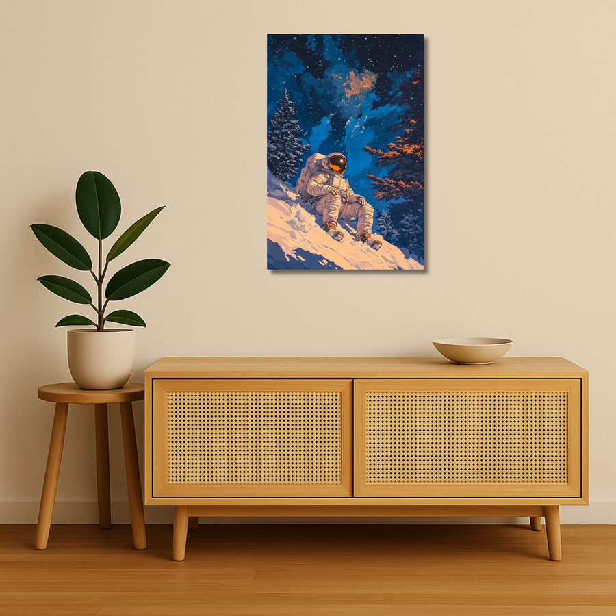 Celestial Metal Poster - Stargrounded | Aesthetic Wall Art India