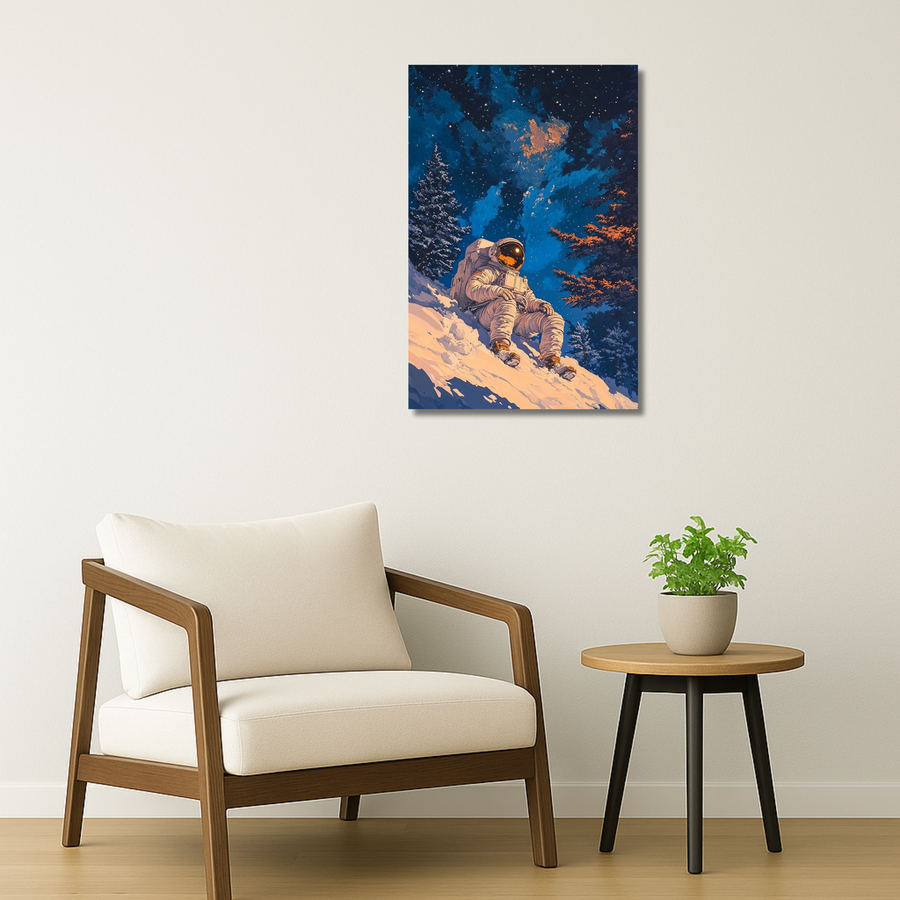 Celestial Metal Poster - Stargrounded | Aesthetic Wall Art India