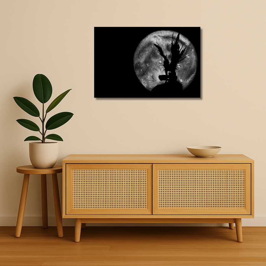 Death Note Metal Poster - God of Apples | Anime Wall Art India