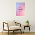 Affirmations Metal Poster - EraSoft | Motivational Wall Art India