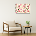 Floral Metal Poster - PetalParade | Aesthetic Wall Art India