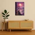 Travel Metal Poster - Zen Horizon | Wanderlust Wall Art India