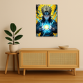 Naruto Metal Poster - Lightning Sensei Metal Print - Naruto Metal Poster | Anime Wall Art India