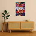 Jujutsu Kaisen Metal Poster - Cursed Focus | Anime Wall Art India