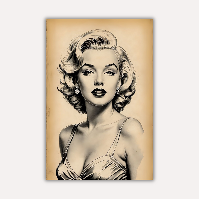 Pop Culture Metal Poster - Bombshell | Wall Art India
