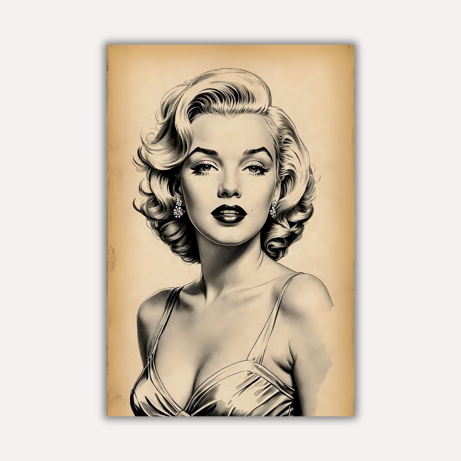 Pop Culture Metal Poster - Bombshell | Wall Art India