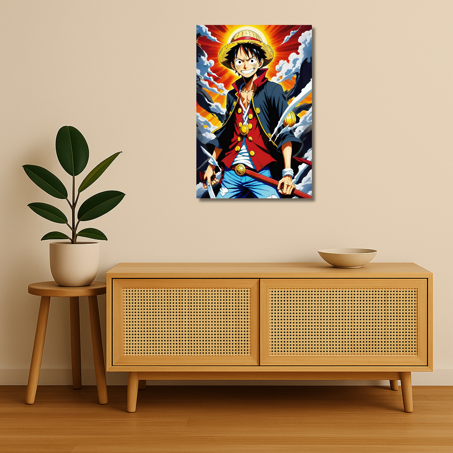 One Piece Metal Poster - Straw Legend | Anime Wall Art India