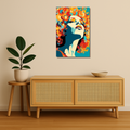 Pop Art Metal Poster - Colorstorm | Aesthetic Wall Art India