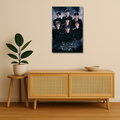 K-Pop Metal Poster - Black Swan Line | Music Wall Art India