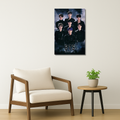 K-Pop Metal Poster - Black Swan Line | Music Wall Art India