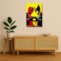 Marvel Metal Poster - Odd Couple | Superhero Wall Art India