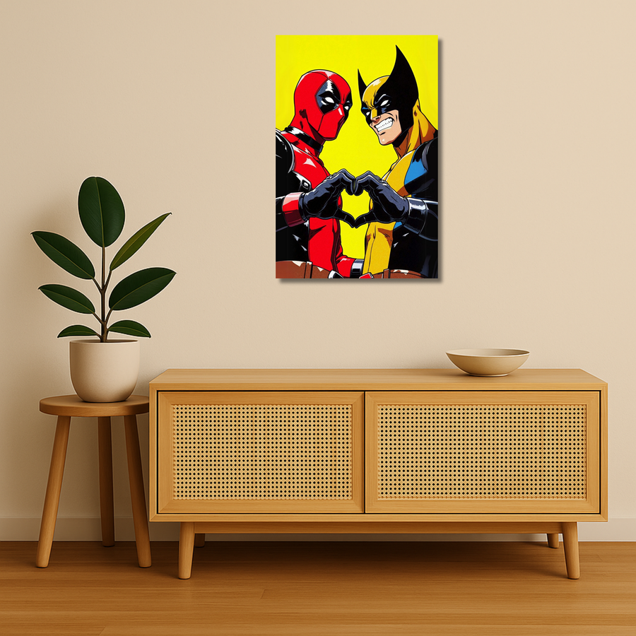 Marvel Metal Poster - Odd Couple | Superhero Wall Art India